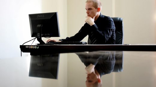 Business, businessman, chair — Top SEO CMS Tools for Content Creators